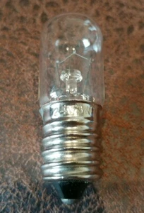 Scharnberger Röhrenlampe 16x48 mm E14 24V 25616 Signallampe Anzeigelampe neu - Bild 1 von 3
