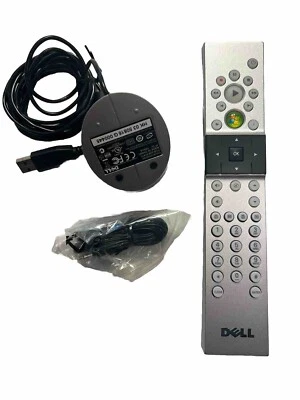 Dell Media Center External Infrared IR Receiver + Remote + Cable OVU412002/00 - Image 1 of 4