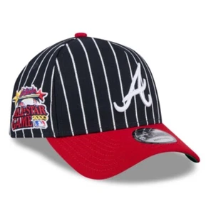 New Era Atlanta Braves Hat All-Star Game Pinstripe 9FORTY A-Frame Snapback Cap - Picture 1 of 6