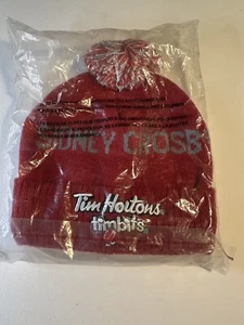 Sidney Crosby Tim Hortons Tim Bits YOUTH beanie Cap Hat red New - Picture 1 of 2