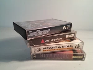 Soul X 4 Cassette LP, Soul Factory, On The Upbeat, Nite Flite, Heart & Soul - Picture 1 of 3