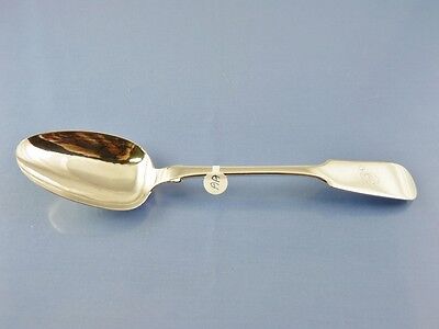 FIDDLE BACK Or TIPPED TABLE SPOON STERLING By ROBERT WILKES 1847-1880  MP  Aa • 113.84$