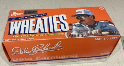 Both Dale Earnhardt #3 Goodwrench Wheaties NASCAR 1/24 Scale Die Cast & 1/64 - Image 1 of 4