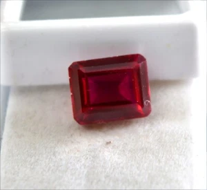 5.45 Ct Certified Natural Burma Astrological Ruby VS Cut Loose Gemstone R2369 - Picture 1 of 4