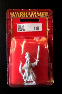 OOP Citadel / Warhammer Metal High Elves Archer Champion BNIB - Picture 1 of 2