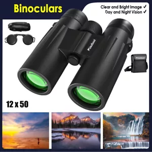 12X50 Fernglas Observer Nachtsicht Jagdfernglas kompakt Vergrößerung Binoculars - Bild 1 von 9