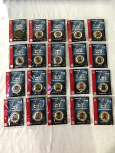 2005 Official Medallion Collection Coins Detroit Lions Football 20 Players coins - Picture 1 of 5