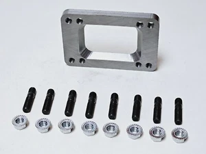 T4 Undivided to T6 Turbo Inlet Studs Kit Transition Adapter Exhaust Flange 1/2" - Picture 1 of 3