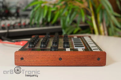 Akai Rythm Wolf Tom Cat Seitenteil Echtholz Wooden Side Panel End Cheek TR - Bild 1 von 4