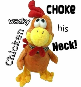 CHOKE YOUR CHICKEN - Wacky Cluckin Music Dancing Rooster - HOT CHRISTMAS TOY! - Picture 1 of 4