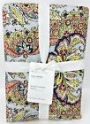New~Pottery Barn~ Florentine Paisley Percale Duvet Cover ~Full Queen