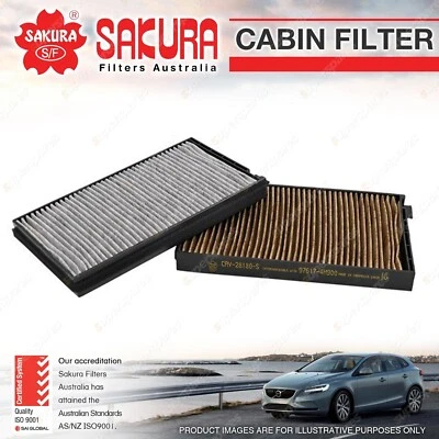 Sakura Cabin Filter for Hyundai Iload TQ Imax TQ 4Cyl 2.4L 2.5L 2008-ON - image 1 of 2