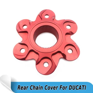 Cubierta de la brida de accionamiento del piñón trasero For Ducati Diavel Multistrada RED - Imagen 1 de 8