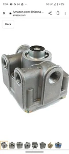 R-12 Relay Valve 1/2" 4 Port Delivery-Horizontal Mount- 65125-Brianna Auto Parts - Bild 1 von 8