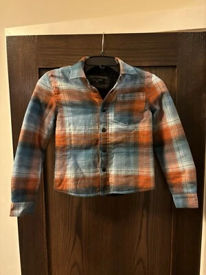Chaqueta/camisa/chaqueta Ocean Current para niños, forrada de sherpa, a cuadros, talla 6/7 Foto 1 de 3
