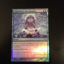 Mtg magic mirrodin thoughtcast (French accoter of thoughts) nm foil