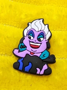 Ursula Mermaid Villian Disney Shoe Croc Charm - Picture 1 of 1