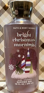 Bath and & Body Works Shower Gel 10 oz. Women’s Womens BRIGHT CHRISTMAS MORNING - Picture 1 of 3