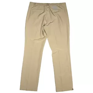 Adidas 3 Streifen Performance Golfhose Herren Gr. 38x33 beige Polyester Stretch - Bild 1 von 6
