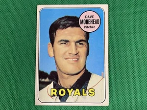 1969 Topps #29 Dave Morehead Kansas City Royals A - Picture 1 of 1