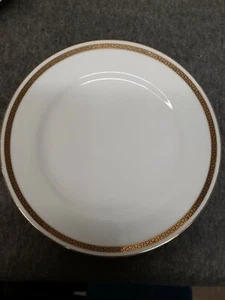 Golden Noritake Nippon China White w/ Gold Trim - 6 1/2" DESSERT BREAD PLATES - Picture 1 of 2