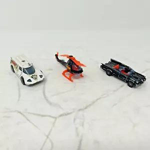 De colección Corgi Batman Diecast 3 Coches DC Comics Batimóvil Baticóptero Joker Van De Colección - Imagen 1 de 12