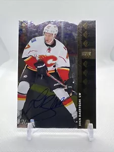Sven Baertschi 2012-13 SP Authentic 1994-95 SP Retro Die Cut AUTO #SP6 Flames - Picture 1 of 2