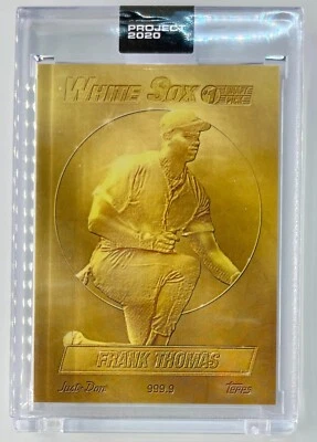 Topps PROJECT 2020 Frank Thomas 1990 by Don C Card #73 White Sox (PR /11969) - Image 1 of 2