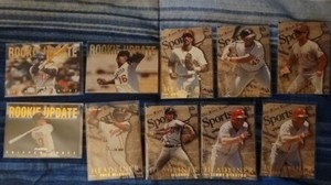 MLB 1995 Fleer insert Card Lot