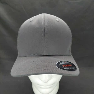 Flexfit Unisex-Adult's Trucker Mesh Fitted Cap Gray Size S-M  - Picture 1 of 5