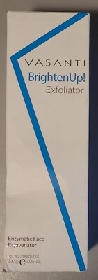 Vasanti Brighten Up! Exfoliator Enzymatic Face Rejuvenator 7.05 Oz, NEW, SEALED  - Image 1 of 4