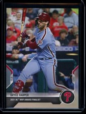 2021 Topps Now #OS-19 Bryce Harper Base Card Off Season