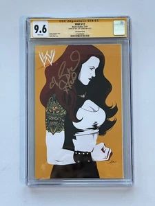 WWE 12 CGC 9.6 SS Signed “Lita” by Amy Dumas - Picture 1 of 2