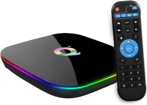 TUREWELL Android 10.0 TV Box, Q plus TV Box 2GB RAM 16GB ROM H616 Quad-Core Cort - Zdjęcie 1 z 12