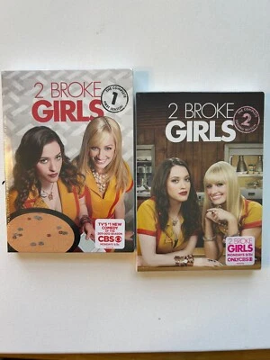 2 Broke Girls The Complete First and Second Season DVD Kat Dennings New Sealed - Image 1 of 4