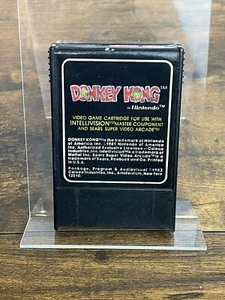 Donkey Kong Intellivision Videospiel nur Cartridge von Coleco Vintage Retro Spaß - Bild 1 von 12