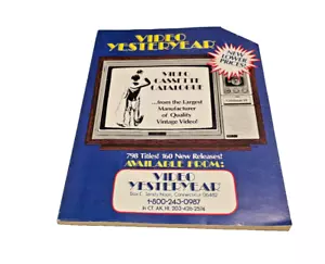 VIDEO YESTERYEAR OBSCURE FILMS- MOVIE CATALOG SILENT SOUND COMEDY TV DOCUMENTARY - Picture 1 of 8