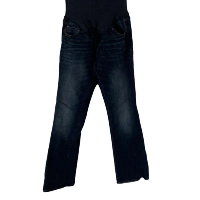 Pre Owned Women’s Old Navy Maternity Full Panel Boot Cut Jeans Sz 4 Classic - Image 1 of 4
