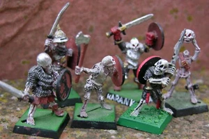 MULTI-LISTING, SKELETON WARBANDS & REGIMENTS, METAL - Picture 1 of 5