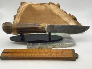 Antique Remington RH 75 Stag Handled Fixed Blade Knife--2036.24 - Picture 1 of 9