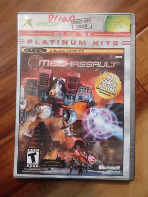 MechAssault Platinum Hits (Microsoft XBox) Complete game, tested - Image 1 of 3