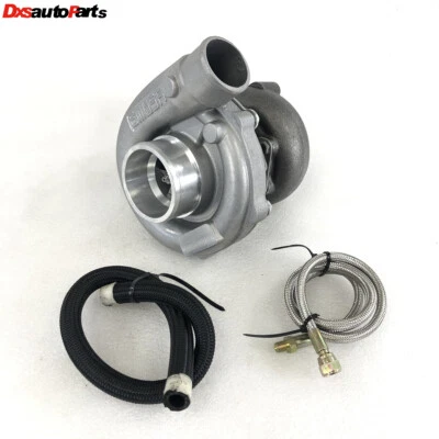 Turbo Charger T3/T4 Hybrid 0.50A/R T3 0.63 A/R Civic Cobalt GT V6 V8 w/Oil line - Image 1 of 4