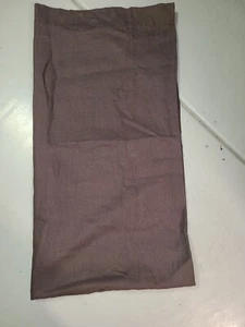 Restoration Hardware "Textured Linen - Charcoal" 50 X 96 Drape Panel - Picture 1 of 5