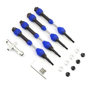 Front&Rear Drive Shafts For TRAXXAS Hoss/Rustler/Slash/Stampede 4X4 2wd 1/10 RC - Picture 1 of 15