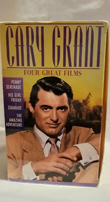 New Vintage Box Set VHS Cary Grant Sealed 1993 4 Charade Penny Friday Amazing - Image 1 of 4