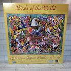1500 PC Puzzle "Birds Of The World" 24x 33" Stephen Gardner Applejack Art SEALED