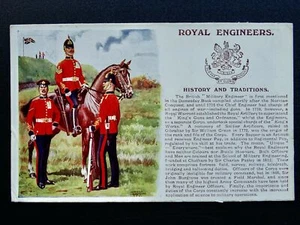 History & Tradition THE ROYAL ENGINEERS c1915 Postcard by Gale & Polden No.107b - Picture 1 of 2
