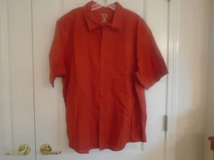 Mountain Hard Wear sz XL red plaid western cut cotton blend short sleeve shirt - Picture 1 of 4