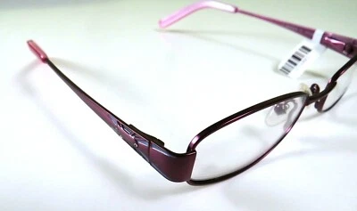 Monturas para gafas Candies Madison, ciruela/rosa, talla 45-13-130, nuevas Foto 1 de 4