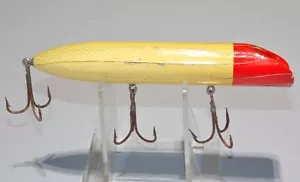 Unknown Large No Eye Musky Troll Oreno Style Body Wood Lure 6 in. - Picture 1 of 15